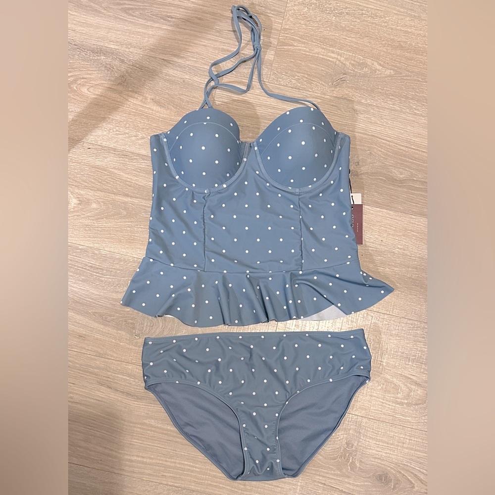 Vigoss two-piece swimsuit sz L